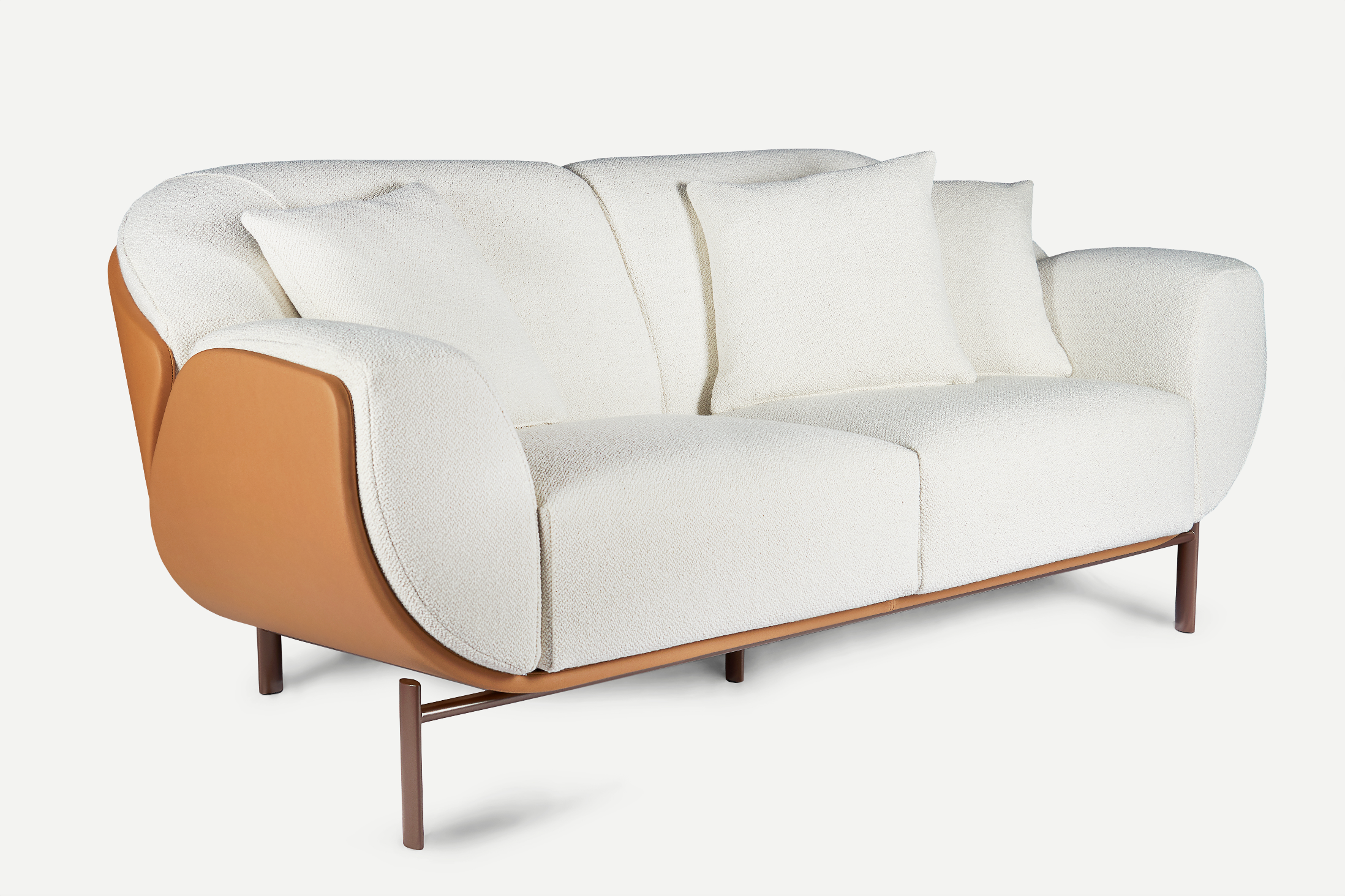 Baida' 2 Seater Sofa Leatherette
